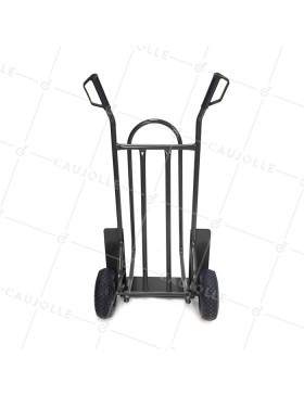 CARRO DE LEÑA CON 2 RUEDAS INFLADAS, CARGA DE 200 KG