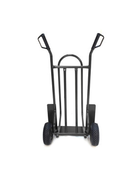 CARRO DE LEÑA CON 2 RUEDAS INFLADAS, CARGA DE 200 KG