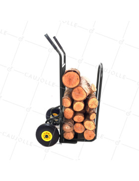 CARRO DE LEÑA CON 2 RUEDAS IMPINCHABLES, CARGA DE 150 KG