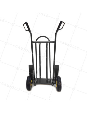 CARRO DE LEÑA CON 2 RUEDAS IMPINCHABLES, CARGA DE 150 KG