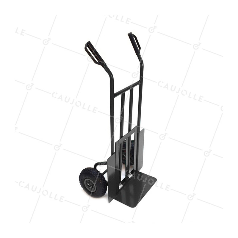 CARRETILLA CON PLIEGUE Y 2 RUEDAS INFLADAS, CARGA DE 200 KG 