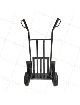 CARRETILLA CON PLIEGUE Y 2 RUEDAS INFLADAS, CARGA DE 200 KG 