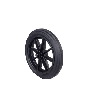 Rueda de carretilla INCREVABLE DURO DIÁMETRO 360 MM CARGA 150KG EJE 10 MM - S605DP 360 L10-100