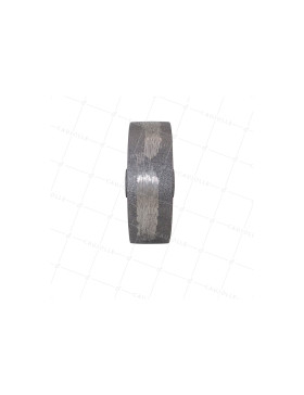 Rueda VINTAGE INDUSTRIAL SUAVE EN HIERRO FUNDIDO DIÁMETRO 100 MM EJE 10 MM CARGA 600 KG