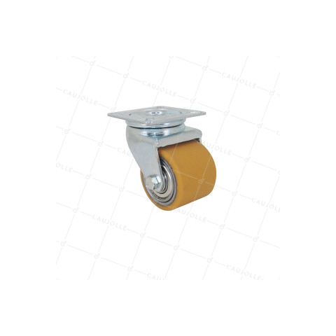 Rotante EXTRA-BAJA FUERTE CARGA DIÁMETRO 50 MM ALTURA 72 MM CARGA 150 KG - SURB 50 P • Caujolle