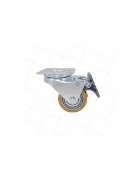 Rotante EXTRA-BBAJA CON FRENO CARGA FUERTE DIÁMETRO 50 MM ALTURA 72 MM CARGA 150 KG - SURB 50 PAF