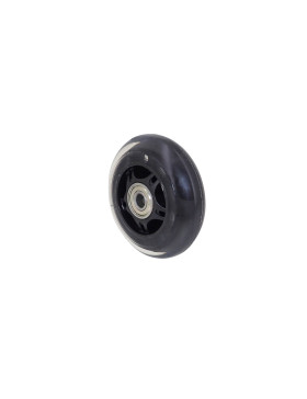 Rueda DE ROLLER DIÁMETRO 75 MM CARGA 40 KG EJE 8 MM - RODILLO NEGRO 75