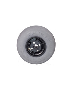 RUEDA DE PLAYA BAJA PRESIÓN DIÁMETRO 223 MM CARGA 35 KG EJE 25 MM - Rueda BALÓN 9 PULGADAS
