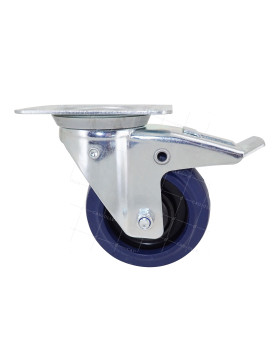 Rotante DE CARRO CON RETORNO DIRECCIONAL AUTOMÁTICO DIÁMETRO 100 MM CARGA 75 KILOS - S2NS 100 AF RB STAB