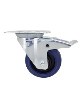 Rotante DE CARRO CON RETORNO DIRECCIONAL AUTOMÁTICO DIÁMETRO 100 MM CARGA 75 KILOS - S2NS 100 AF RB STAB