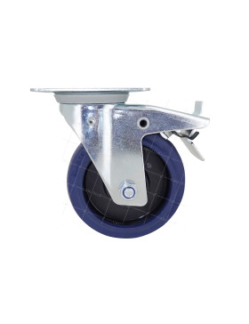 Rotante DE CARRO CON RETORNO DIRECCIONAL AUTOMÁTICO DIÁMETRO 125 MM CARGA 100 KG - S2NS 125 AF RB STAB