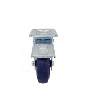 Rotante DE CARRO CON RETORNO DIRECCIONAL AUTOMÁTICO DIÁMETRO 125 MM CARGA 100 KG - S2NS 125 AF RB STAB