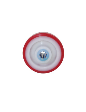 Rueda DE REFUGIO DE PISCINA NYLON POLIURETANO DIÁMETRO 80 MM CARGA 120 KG EJE 12 MM Cojinete INOX