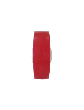 Rueda DE REFUGIO DE PISCINA NYLON POLIURETANO DIÁMETRO 100 MM CARGA 120 KG EJE 12 MM Cojinete INOX - S2450BP 100 RR INOX 12