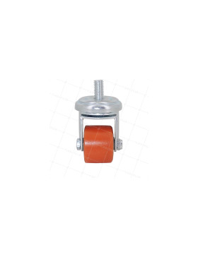 Rotante EXTRA-BASSA FUERTE CARGA DIÁMETRO 35 MM CARGA 100KG CON VARILLA ROSCADA DE 10 MM ALTURA 58 MM - SURB 35 T