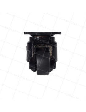 RUEDA TRANSFORMABLE EN PIE FIJO PARA USO REGULAR DIÁMETRO 50 MM CARGA 250 KG - ESTABILIZADOR 50 TRINQUETE