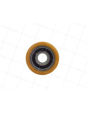 Rueda DE TRANSPALETTE DIÁMETRO 60 MM CARGA 150 KG EJE 20 MM - GTP60 30