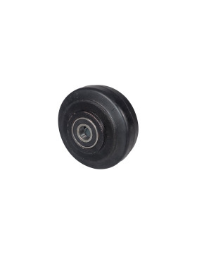 Rueda DE HIERRO Bandaje FLEXIBLE CLÁSICO DIÁMETRO 125 MM EJE 20MM - S2750F125/50 ESTÁNDAR