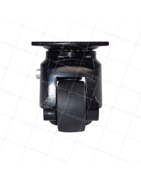 RUEDA GIRATORIA QUICK BLOCK DIÁMETRO 62 MM CARGA 500 KG - ESTABILIZADOR 62 TRINQUETE