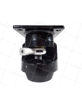 RUEDA GIRATORIA QUICK BLOCK DIÁMETRO 62 MM CARGA 500 KG - ESTABILIZADOR 62 TRINQUETE