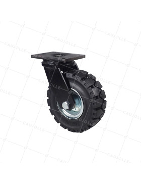 Rotante TODO TERRAIN PARA OBSTÁCULO DIÁMETRO 250 MM CARGA 450 KG - SERIE TITAN PIV 250 • Caujolle