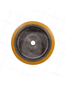 Rueda A CLAVETER EN POLIURETANO DIÁMETRO 200/60 MM CARGA 1000KG - SFPU 200/60 A CLAVETER A25