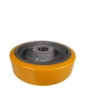 Rueda A CLAVETER EN POLIURETANO DIÁMETRO 300/80 MM CARGA 2000KG - SFPU 300/80 A CLAVETER A50
