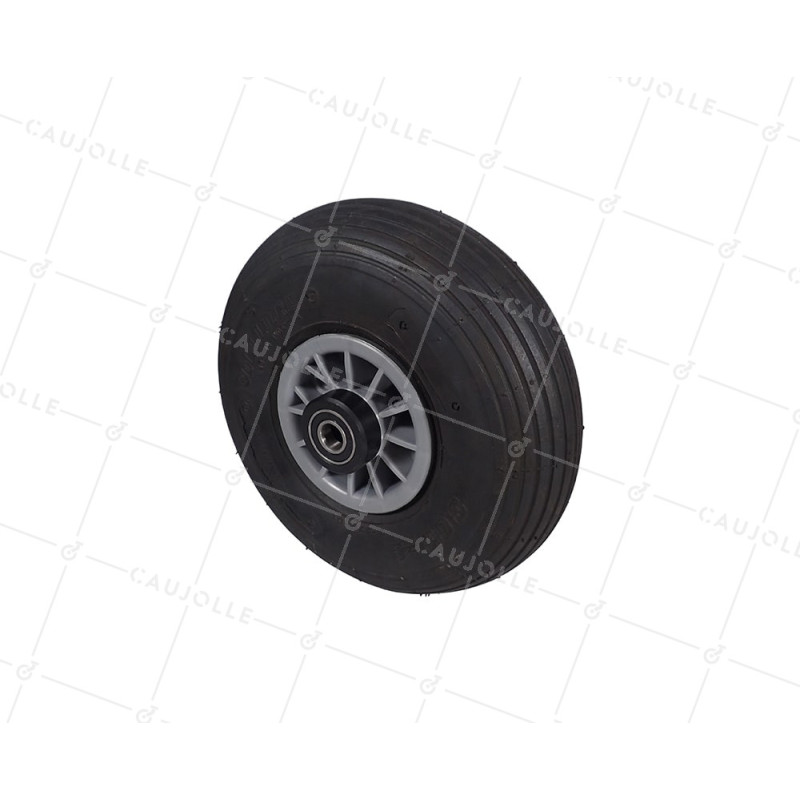 RUEDA DE CARRETILLA DE MANO INFLADA DIÁMETRO 260 MM CARGA 150KG Cojinete A BOLAS 16MM - S2700P 260/85 4PR LÍNEA R BOLAS 16