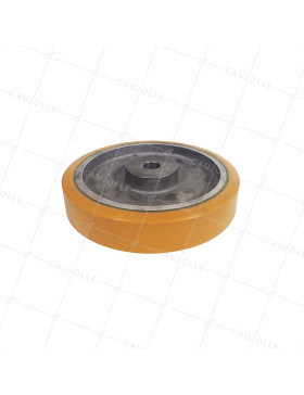 Rueda A CLAVETER EN POLIURETANO DIÁMETRO 250/50 MM CARGA 1100KG - SFPU 250/50 A CLAVETER A25