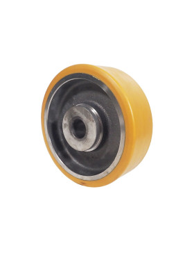 Rueda A CLAVETER EN POLIURETANO DIÁMETRO 250/80 MM CARGA 1600KG - SFPU 250/80 A CLAVETER A40