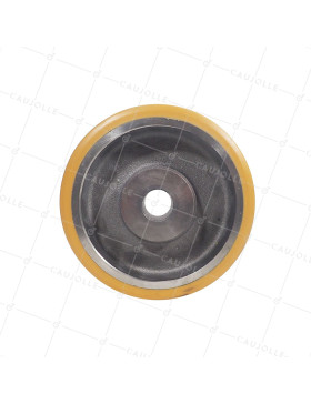 Rueda A CLAVETER EN POLIURETANO DIÁMETRO 250/80 MM CARGA 1600KG - SFPU 250/80 A CLAVETER A40