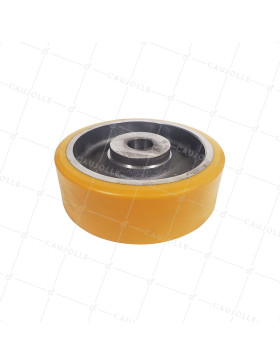 Rueda A CLAVETER EN POLIURETANO DIÁMETRO 250/80 MM CARGA 1600KG - SFPU 250/80 A CLAVETER A40