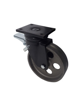 Rotante INDUSTRIAL VINTAGE DE HIERRO RESISTENCIA 500 GRADOS DIÁMETRO 200 MM CARGA 600 KG - INDUSTYL200PAF