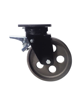 Rotante INDUSTRIAL VINTAGE DE HIERRO RESISTENCIA 500 GRADOS DIÁMETRO 200 MM CARGA 600 KG - INDUSTYL200PAF