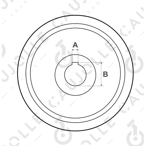 CLAVETAGE SUR MESURE DIAM 100/125/150/200 • Caujolle