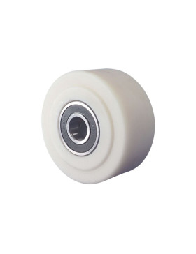 Rueda NYLON FUERTE CARGA DIÁMETRO 150 MM CARGA 2000 KG PARA EJE DE 25MM - S2490 150 RB25