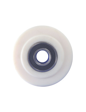 Rueda NYLON FUERTE CARGA DIÁMETRO 200 MM CARGA 4500 KG PARA EJE DE 45MM - S2490 200X80 RB45
