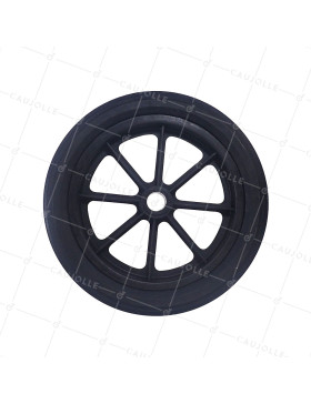 Rueda de carretilla INCREIBLE EN CAUCHO DE DIÁMETRO 360MM PARA EJE DE 30 MM - S605DP 360 L30-74