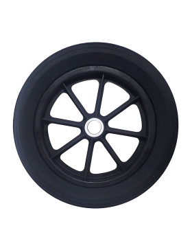 Rueda de carretilla INCREMIBLE EN GOMA DE DIÁMETRO 360MM PARA EJE DE 32 MM - S605DP 360 L32 POM