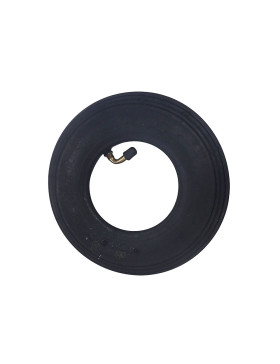 CONJUNTO DE NEUMÁTICO ALINEADO + CÁMARA DE AIRE DE 200 MM DE DIÁMETRO (200 x 50) CON 4 PLIEGUES