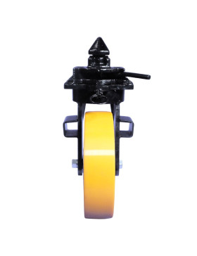 Rotante DE CONTENEDOR Rueda DIÁMETRO 305 MM CARGA 1750 KG - CONTENEDOR MONO Rueda NARANJA