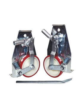 PAR DE Rotantes Escamoteable A LEVA PARA MUDANCIAS DIÁMETRO 138 MM CARGA 1000KG - KIT LEVEL UP 138