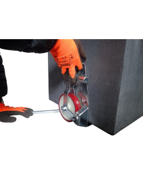PAR DE Rotantes Escamoteable A LEVA PARA MUDANCIAS DIÁMETRO 138 MM CARGA 1000KG - KIT LEVEL UP 138
