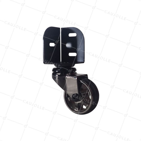 Rotante PIVOTANTE A CORNIERE DIÁMETRO 50 MM CARGA 30 KG - NÍQUEL NEGRO 50 CORNIERE • Caujolle