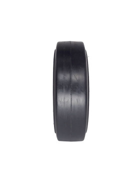 RUEDA DE HIERRO FUNDIDO CON BANDAJE FLEXIBLE, DIÁMETRO DE 250 MM, CARGA DE 600 KG, EJE DE 30 MM - S2750F250