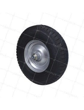 RUEDA DE REMOLQUE 140 KM/H DIÁMETRO 420 MM CARGA 345 KG PARA EJE DE 12 MM - S2600 B12 6PR REMOLQUE ERKA • Caujolle