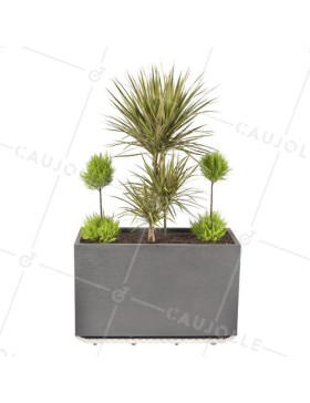 PORTE POTS A Rotantes XXL 100CM X 40CM X 7CM CARGA 200 KG - JARDI GROOVE 100