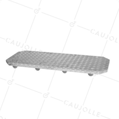 PORTE POTS A Rotantes XXL 100X40X7CM CARGA 200 KG - JARDI GROOVE 100 • Caujolle