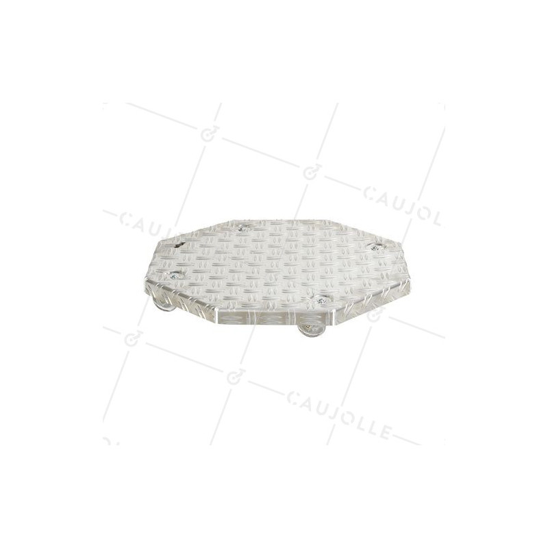 PORTA MACETAS A Rotantes PARA MACETAS DIÁMETRO 45 CM MAX CARGA 120 KG - CRYSTAL OCTO 45