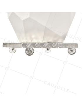 PORTA MACETAS A Rotantes PARA MACETAS DIÁMETRO 45 CM MAX CARGA 120 KG - CRYSTAL OCTO 45